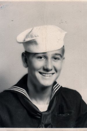 Photograph of Edwin J. Dobson, Seaman, First Class, US Navy.